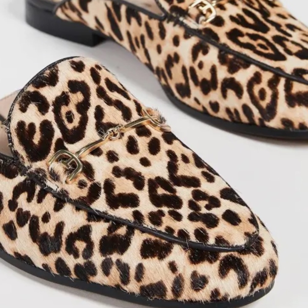 Sam Edelman Linnie Animal Cheetah Print Mules